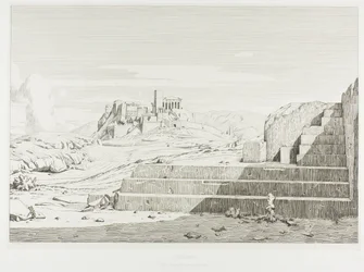De Akropolis, Athene: De Pnyx, Areopagus, Akropolis en de berg Hymmettos