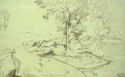Uitzicht op de Serpentara tussen Olivano en Civitella
