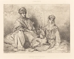 Moorse vrouwen uit Constantine