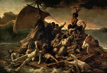 Frans:  Le Radeau de La Méduse Het vlot van de Medusa
