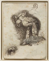 Géricault - Klimmers, tussen 1791 en 1824