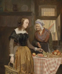 De Fruitverkoopster