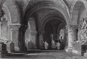 Graven van de koningen in de crypte van St Denis