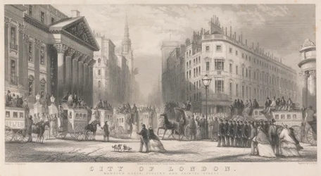 City of London, Mansion House, Poultry en Prince
