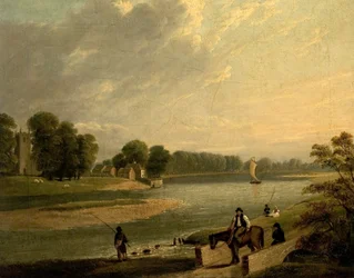 De Trent bij Wilford, 1840