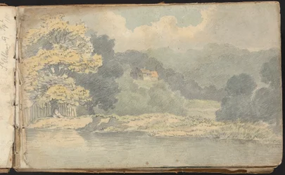 Album van Landschap- en Figurenstudies: Landschap bij St. Albans