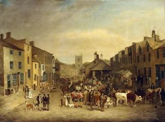De Skipton-markt van 1830