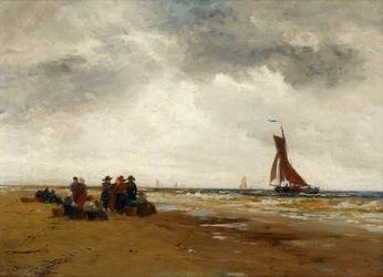 Wachten op de terugkeer van de vissersboten, Nederland