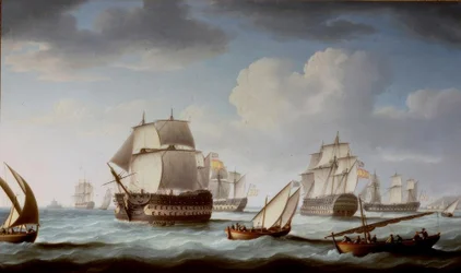 De Slag bij Trafalgar