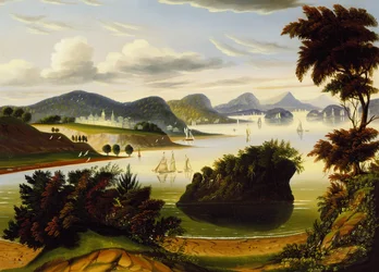 Eastport en Passamaquoddy Bay (Uitzicht op Hudson Valley)