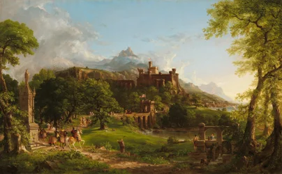 Het vertrek, 1837