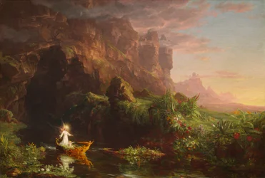 De reis van het leven: kindertijd, 1842