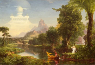 De reis van het leven: Jeugd, 1842