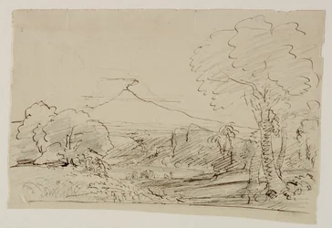 Vulkaan, Meer, Jachtfiguur, 1846-47