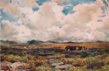 Turf Stapelen, Festiniog, Noord-Wales