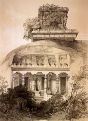 Grot met structurele Vimana, Mahavellipore