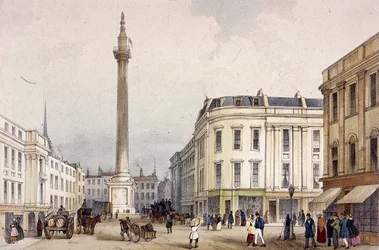 Monument, Londen, ca. 1855