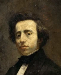 Portret van Frédéric Chopin