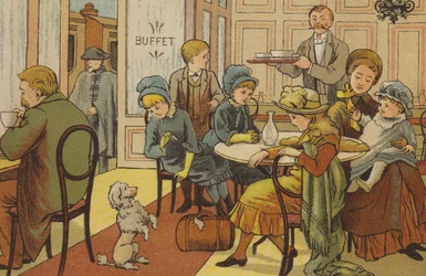 Boulogne: het buffet