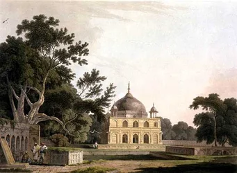 Mausoleum van Sultan Chusero, nabij Allahabad, uit 