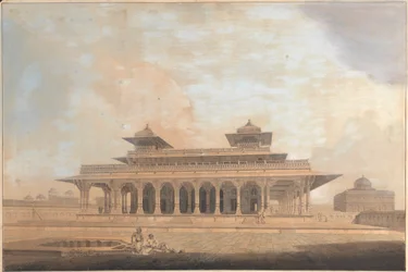 Deel van het paleis in Allahbad