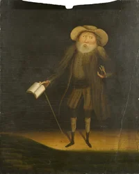 Portret van Benjamin Lay