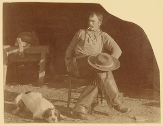 [Cowboy op de B-T Ranch, Missouri Territory].