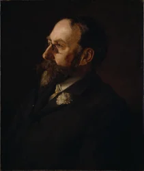 Portret van William Merritt Chase