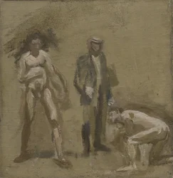 Het Tellen, studie, 1898