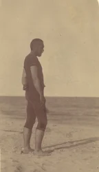 [Thomas Eakins in zwempak], 1880s