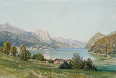 De Grundlsee in Stiermarken