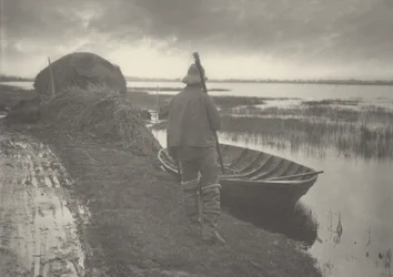 Marshman gaat schoofsnijden,1886 (foto)