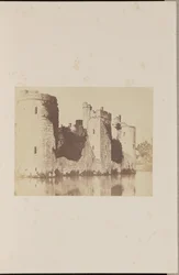 Bodiam Castle, Sussex, vanuit het zuidoosten