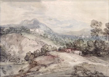 Een Heuvelachtig Landschap