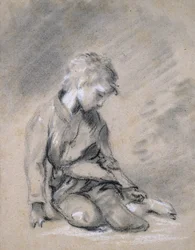 Bedelaarsjongen, circa 1780