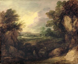 Landschap met figuren