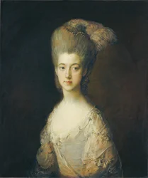 Mrs. Paul Cobb Methuen, ca.1776-1777 (olieverf op doek)