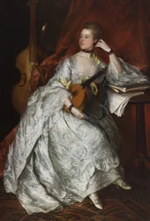 Portret van Ann Ford (later Mrs.Philip Thicknesse)