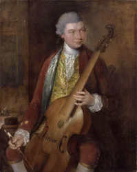 Portret van Carl Friedrich Abel (1723-1787)