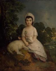 Portret van Isabelle Bell Franks