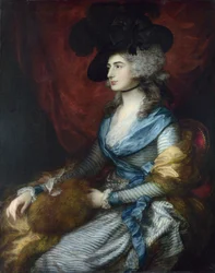 Portret van Sarah Siddons (1755-1831) (detail)