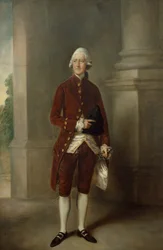 Portret van Sir Charles Gould