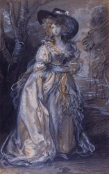 Studie van een dame