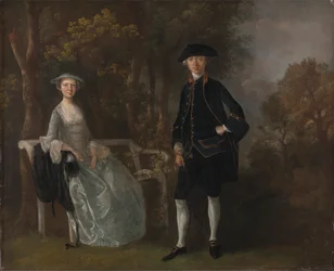 Lady Lloyd en haar zoon, Richard Savage Lloyd, van Hintlesham Hall, Suffolk