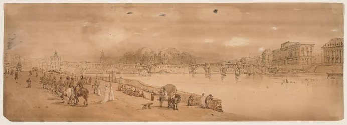 Een selectie van twintig van de meest pittoreske uitzichten in Parijs, 1802