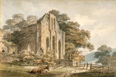 Valle Crucis Abbey, Denbighshire, Noord-Wales