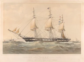 Clipper schip Essex 1100 ton