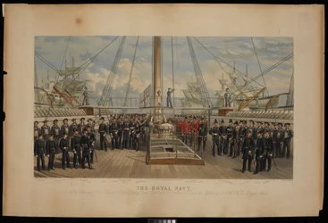 De Koninklijke Marine. Opgedragen aan admiraal Sir Thomas Sabrine Pasley... van H.M.S. The Royal Oak