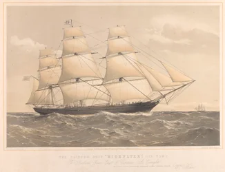 Het klipperschip 