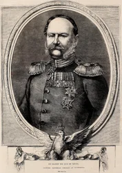 Zijne Majesteit de Koning van Pruisen, gisteren (vrijdag) gekroond in Konigsberg